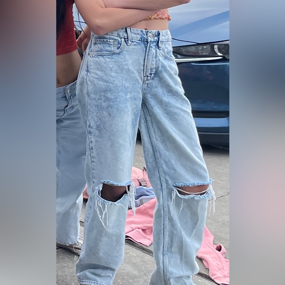 Good American Light Blue Denim Jeans